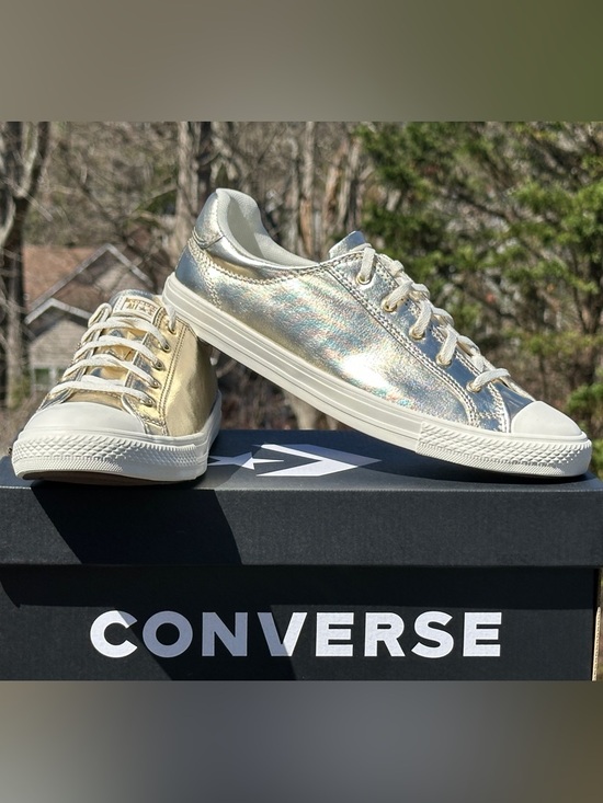 Converse Shoes - Converse CTAS Ox Metallic Gold Casual Everyday Sneaker Womens 7 | 7.5 | 9.5 NEW